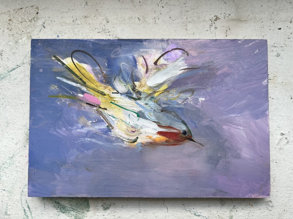 Gabhann Dunne, Red Breasted Flycatcher 1985